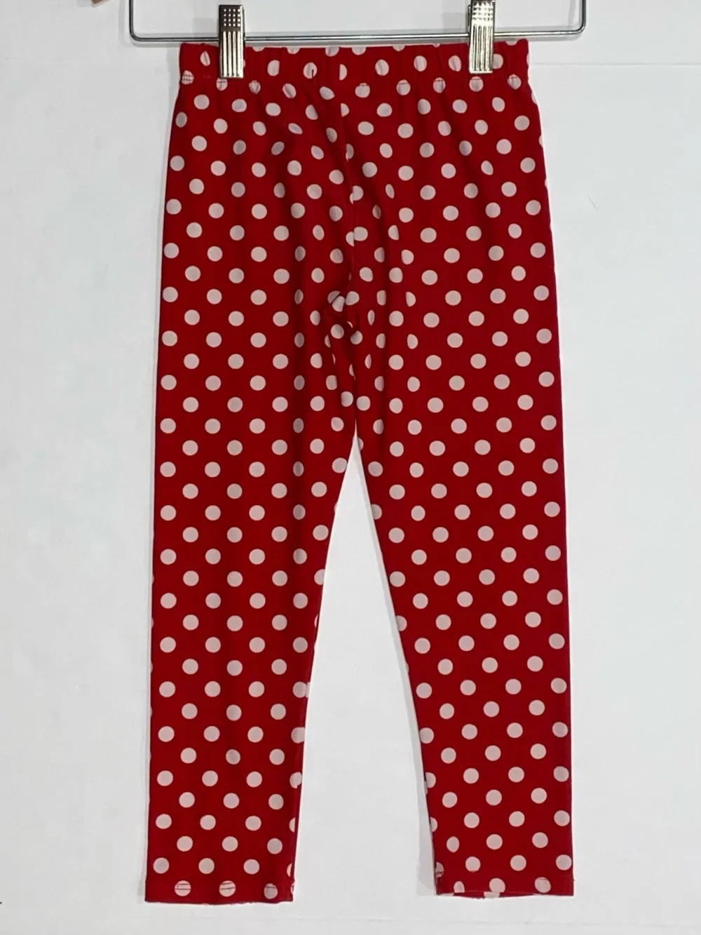 Rare Too! Christmas “JOY” Santa Blue Tunic and Red Polka Dot Pant Set 4T